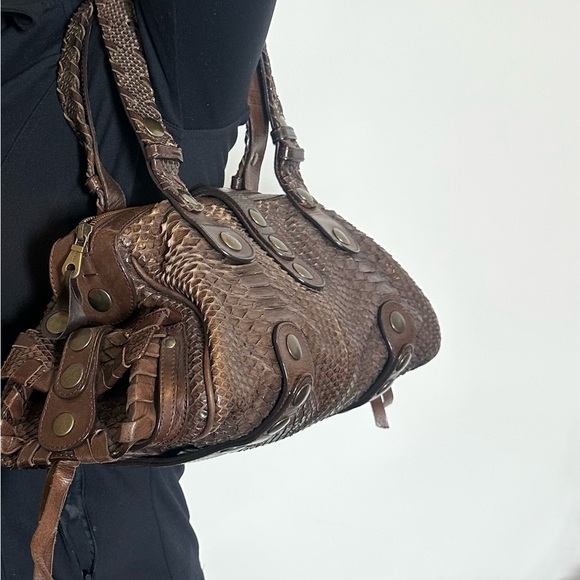 Chlóe Python Silverado Hobo - Picture 5 of 8